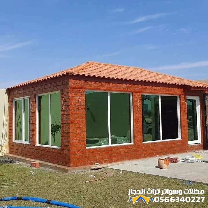 بيوت شعر وخيام قرميد جدة متينة وعصرية تجمع بين الشكل الجمالي والعملية